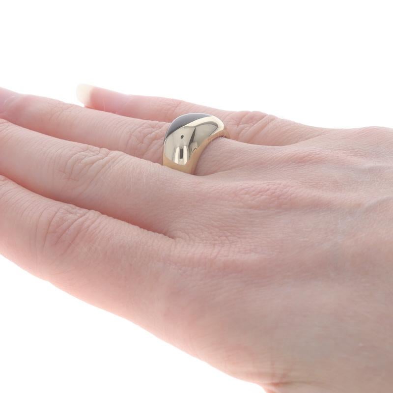 Bague solitaire Kabana en or jaune 14 carats, taille 5 1/2 Pour femmes en vente