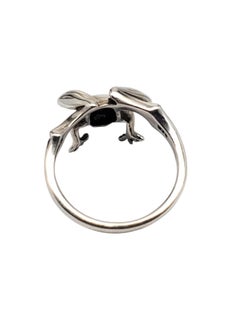 Kabana Sterling Silver Frog Ring Size 8 #20844