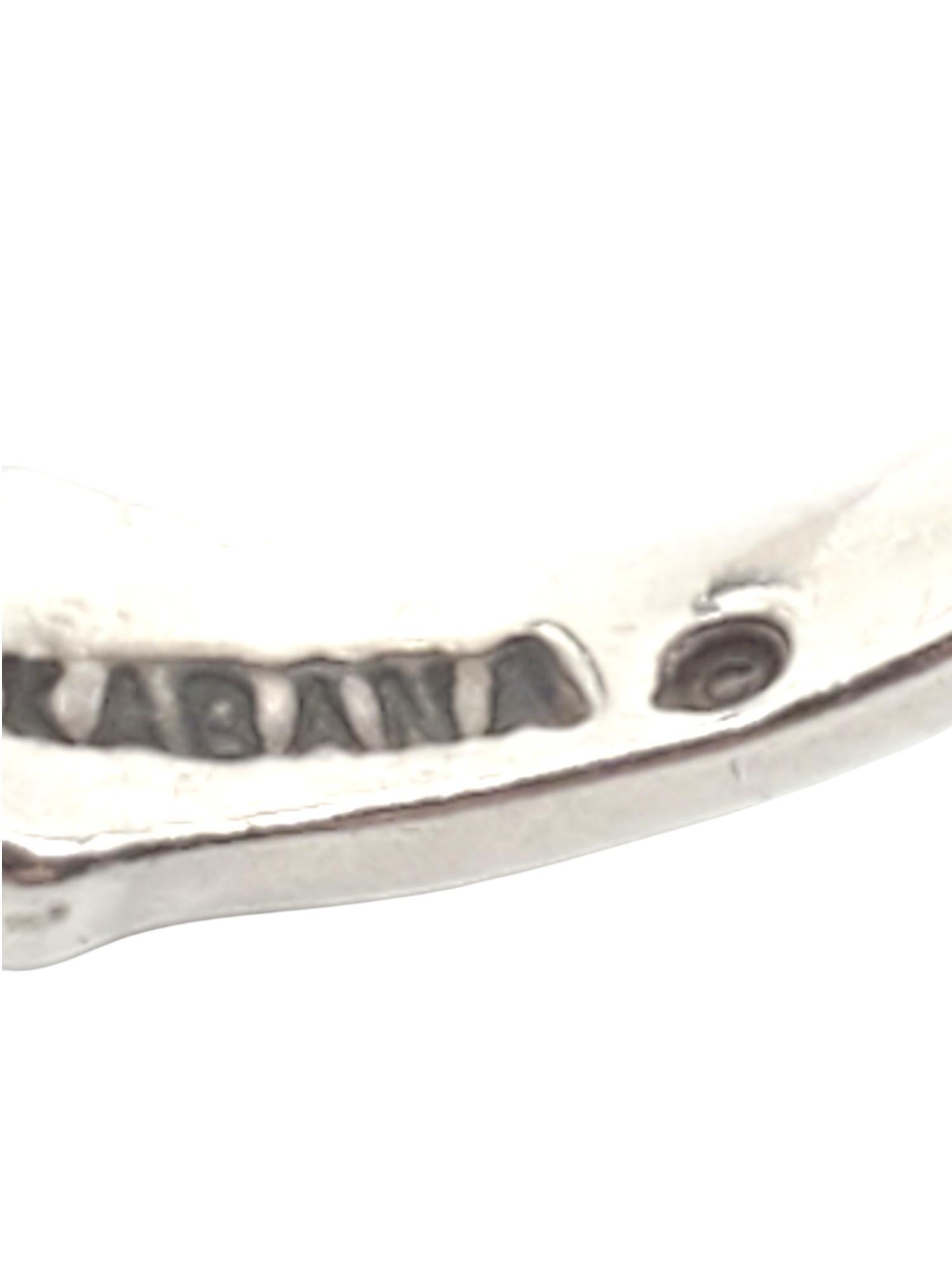 Kabana Sterling Silver Frog Ring Size 8 #20844 2