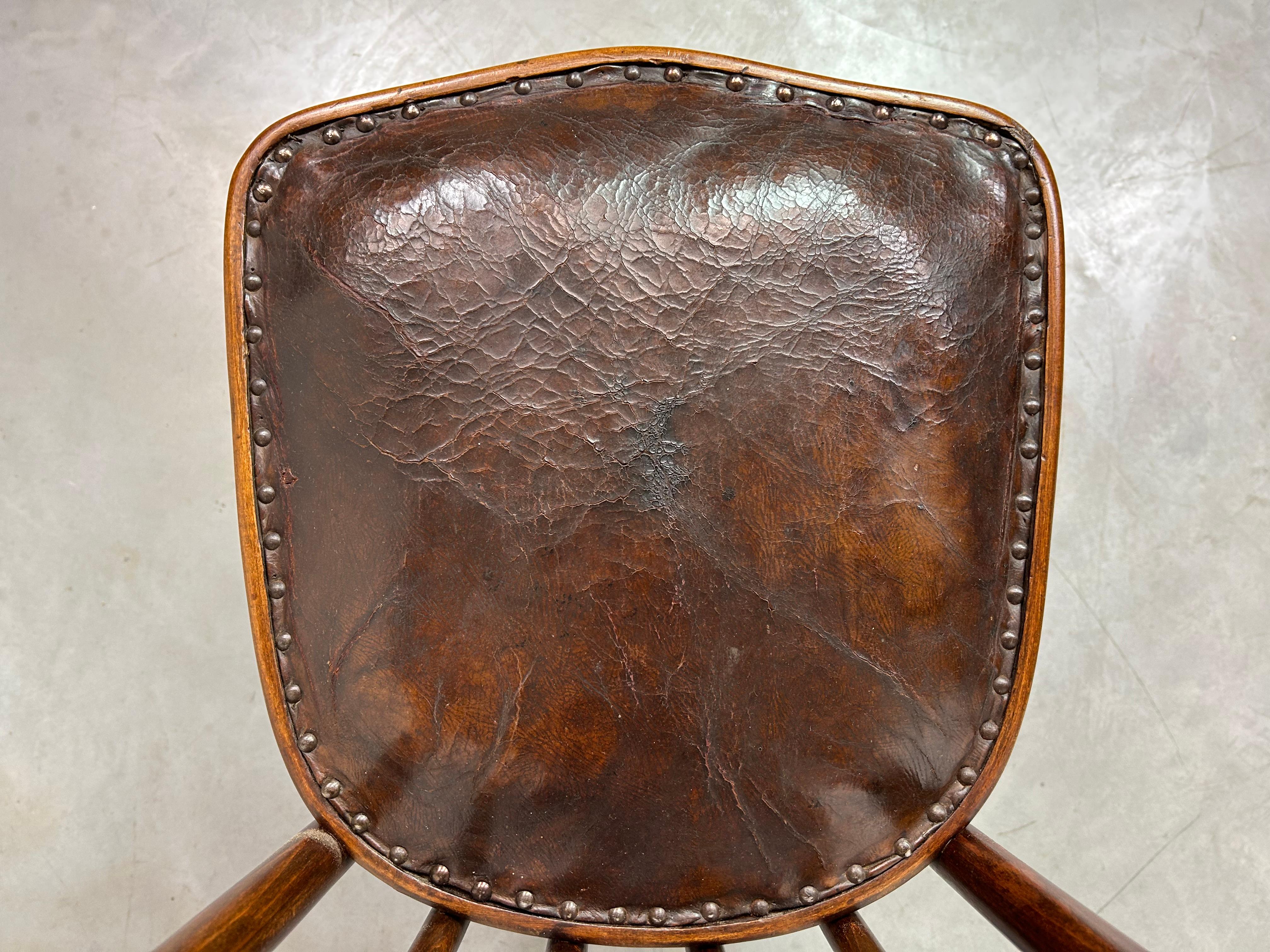 Early 20th Century Kabaret Fledermaus chairs no.729 by Josef Hoffmann for Thonet Mundus