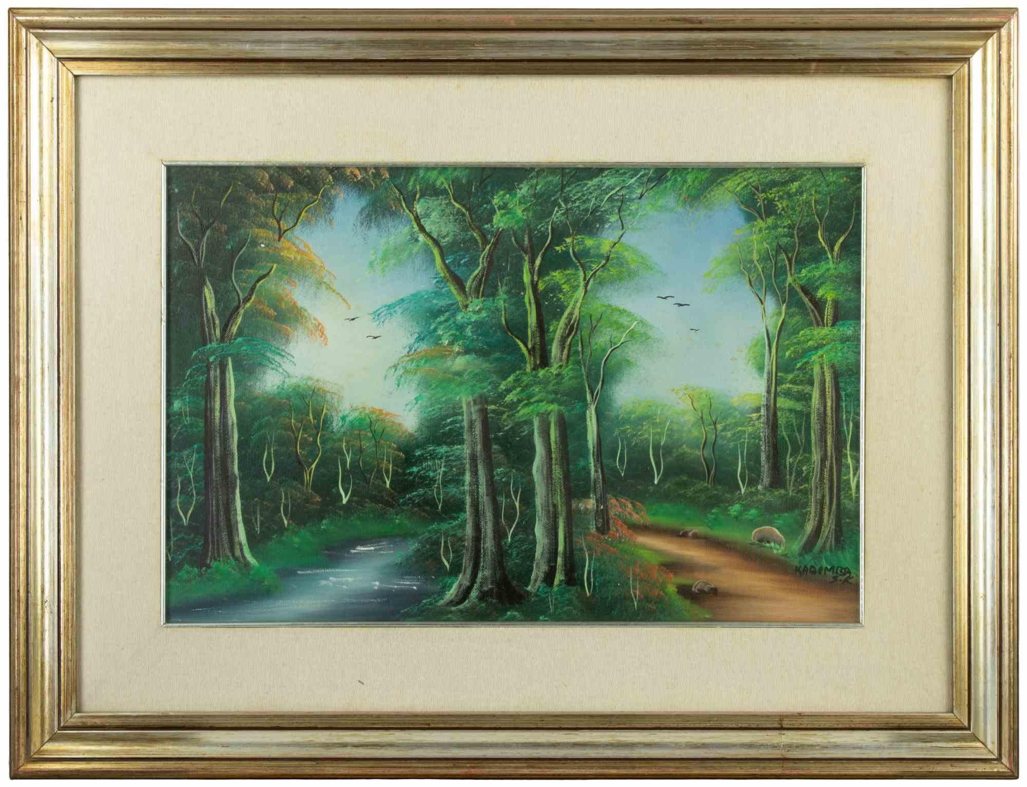 Exotic Landscape est une œuvre d'art réalisée par Kabemba Situna Wa.

Huile sur toile, années 1970.

38 x 58 cm ; 65 x 85 cm avec le cadre.

Bonnes conditions

 