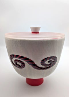 "Kabuki" Überdachte Sockelschale von Massimo Nordio (Murano, 2006)