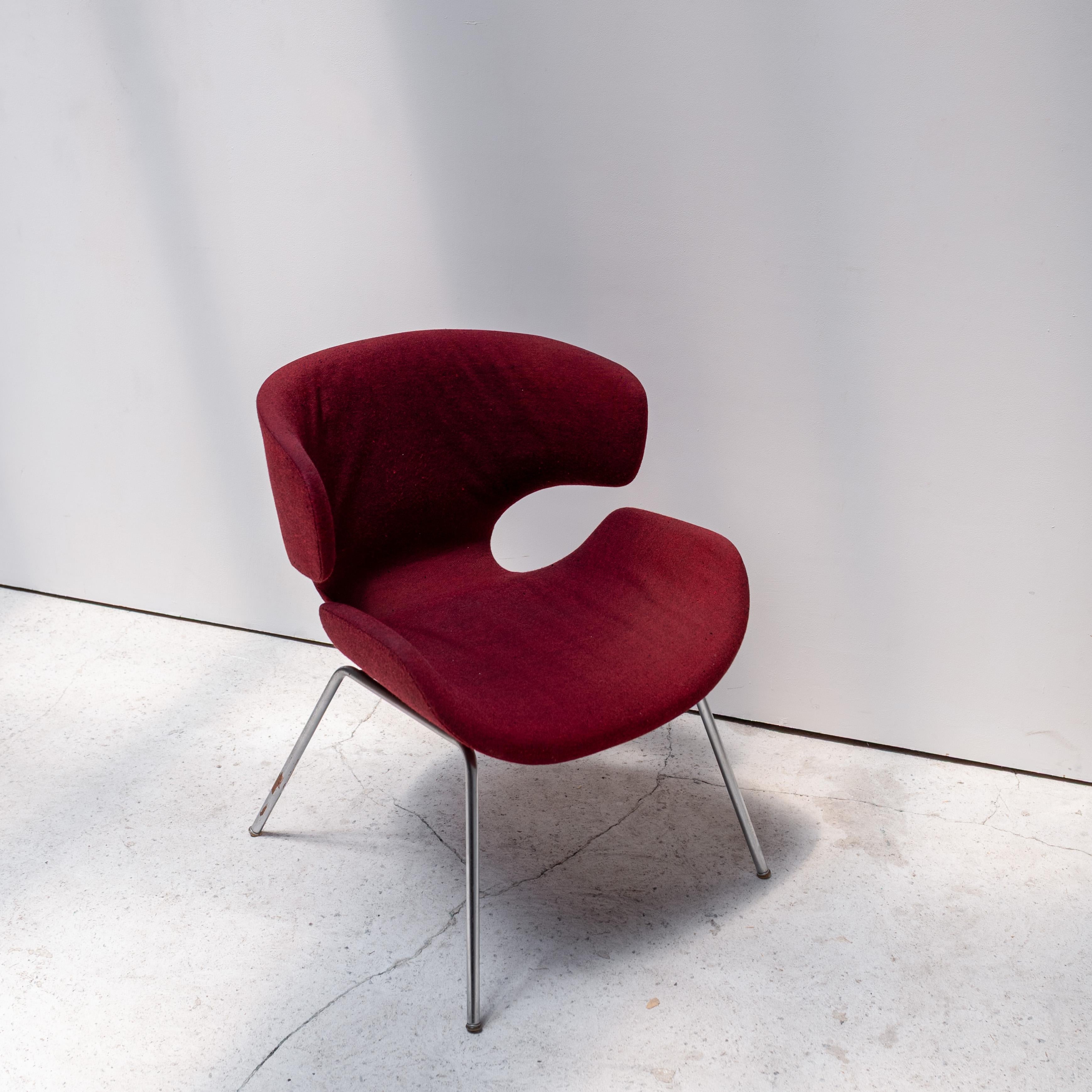 Metal Kabuto Armchair, Isamu Kenmochi, 1960s, Japan For Sale