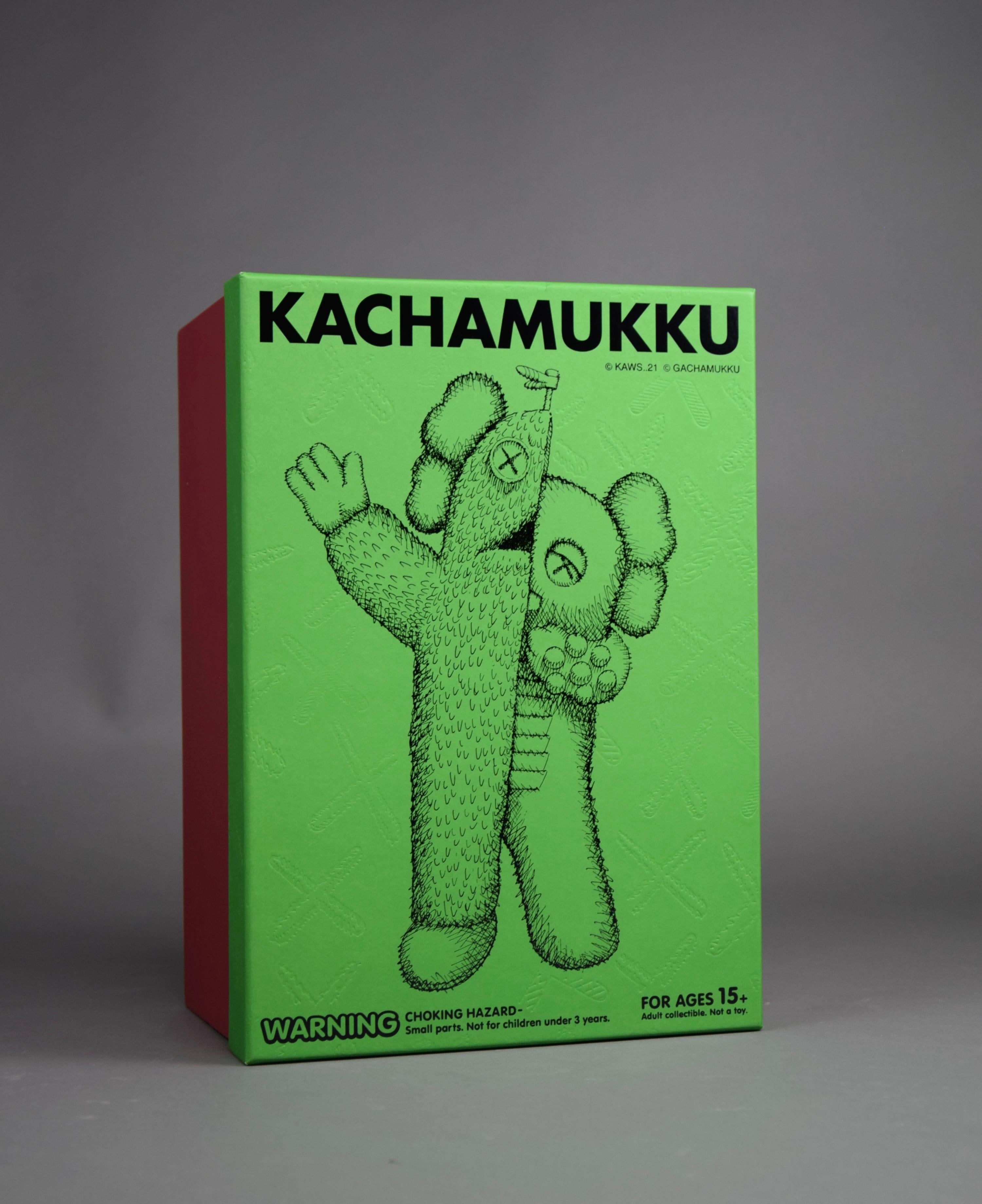 Kachamukku Designer Toy by KAWS - Where Art Meets Imagination!

Are you ready to elevate your collection to a whole new level of artistic brilliance? Look no further, as the Kachamukku Designer Toy by KAWS is here to captivate your senses and take