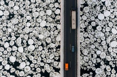 Kacper Kowalski, On the Floe #04, abstract aerial landscape photograph, 2010