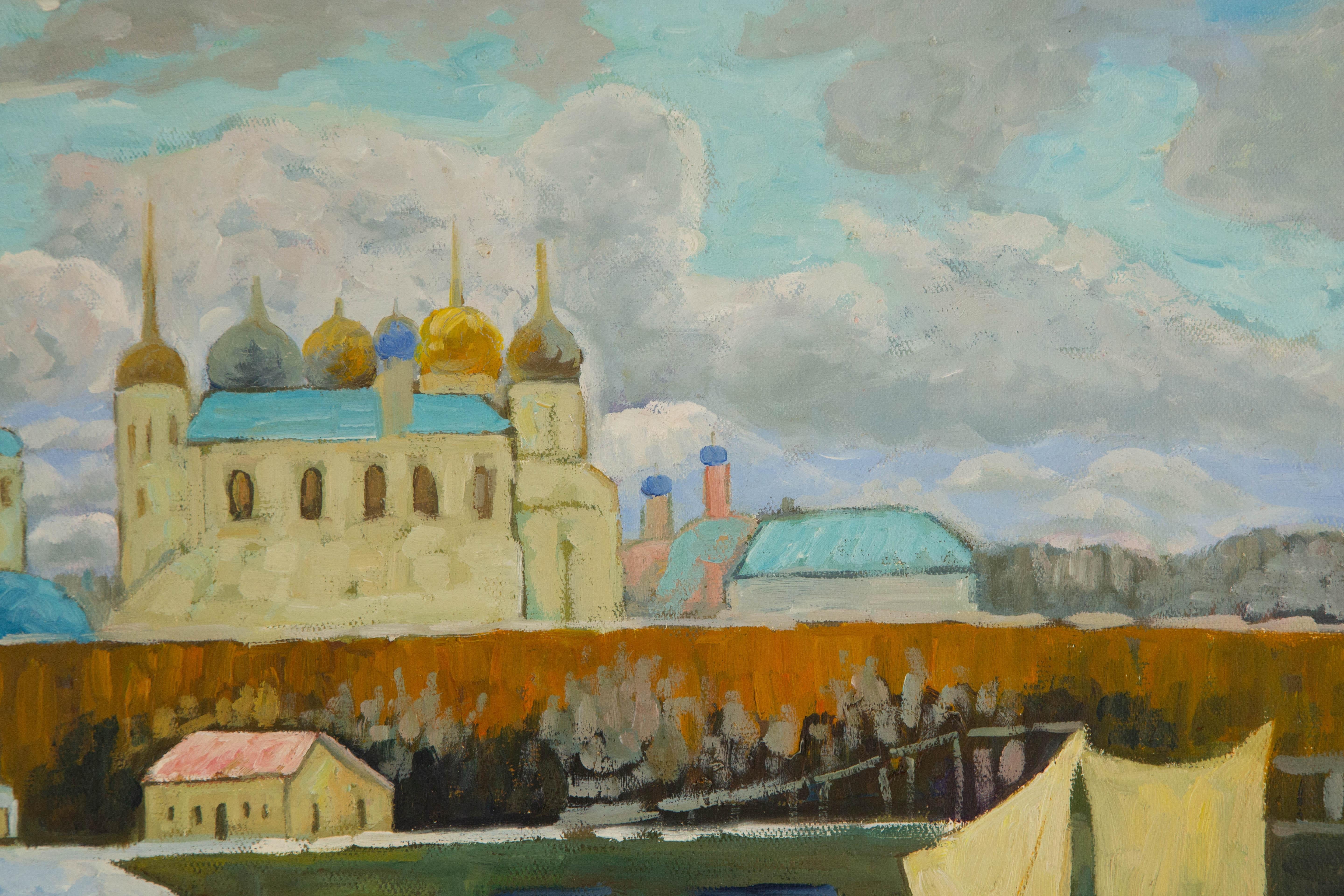 KaDi Pan Landscape Original Oil On Canvas 