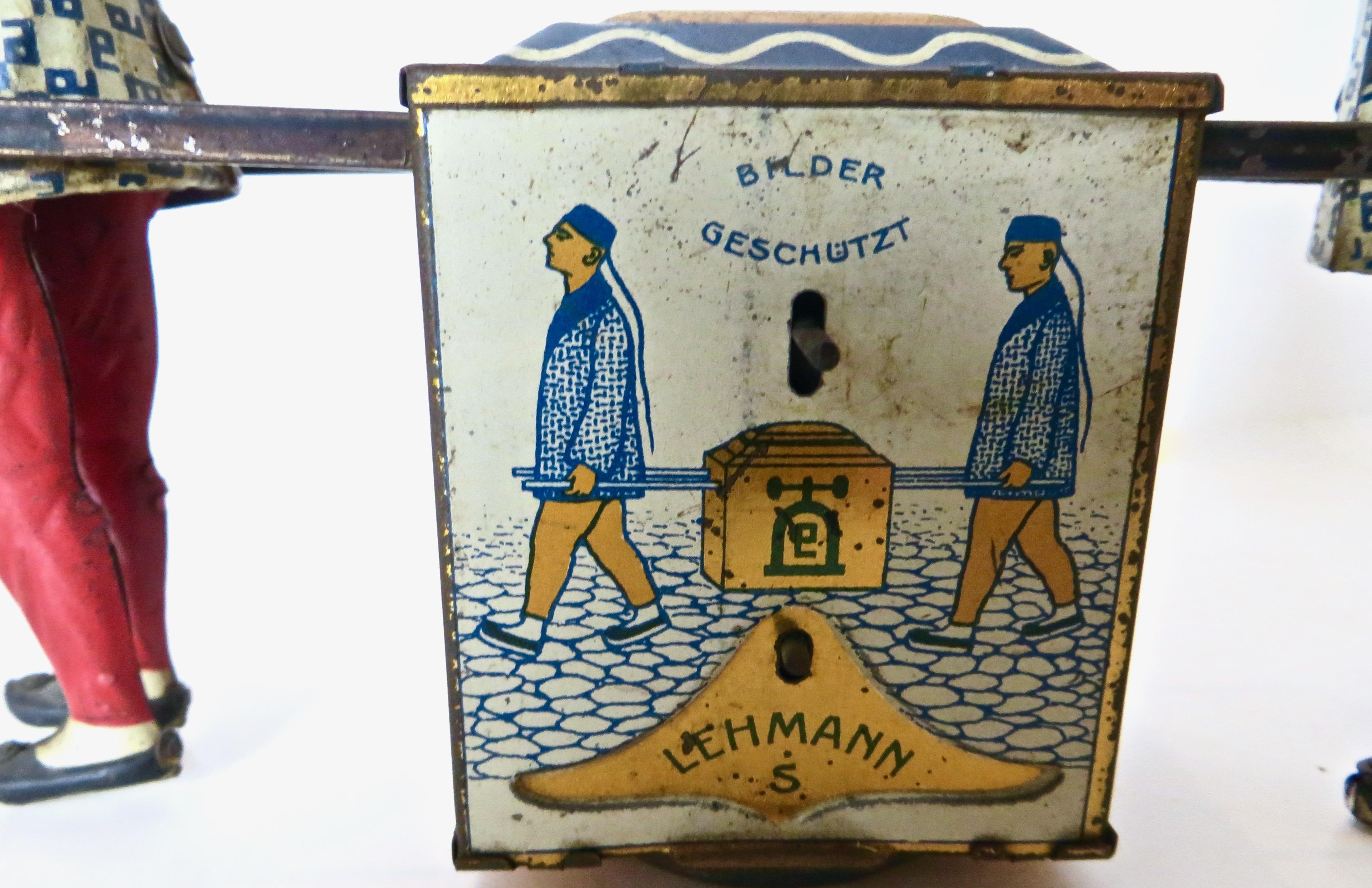 Fait main Jouet à remontoirKadi d'avant-guerre de la société Lehman. Allemagne vers 1905 en vente