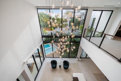 Kadur Drizzle 22 Mixed Blown Glass Dining Room or Kitchen Chandelier by Shakuff