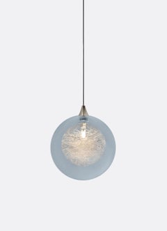 Kadur Drizzle Blown Glass Kitchen Islands, Bars, or Hallways Pendant by Shakuff