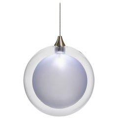 Pendentif en verre soufflé Kadur Frost 1, 7" de Shakuff