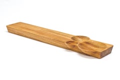 Kafi 3 Cheese Board in Oiled Mahogany, Martin Leugers & Tricia Wright for Wooda