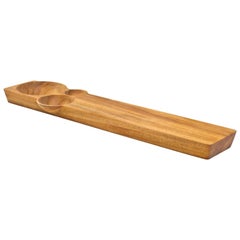 Kafi 3 Cheese Board in Oiled Mahogany, Martin Leugers & Tricia Wright for Wooda