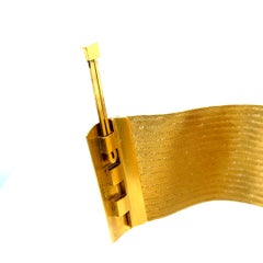 Kafkas Fine Jewelry 22K Gold Mesh Armband & Ohrring Set 89.40 Gramos.