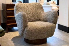 Kagan-Dreyfuss Swivel Chairs, Model 100A, by Vladimir Kagan, C. 1960s