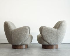 Kagan-Dreyfuss Swivel Chairs, Model 100A, by Vladimir Kagan