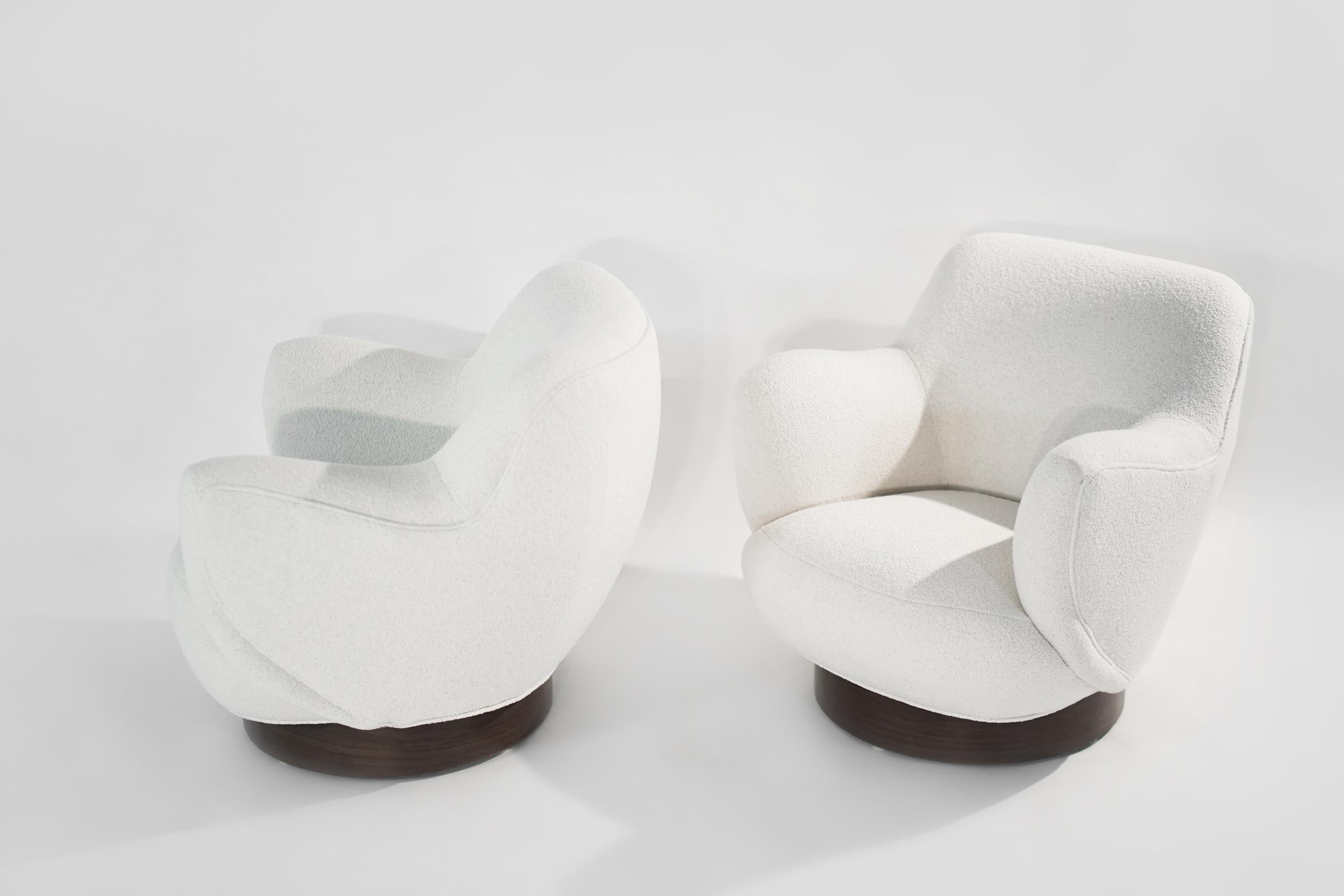 American Kagan-Dreyfuss Swivel Chairs, Model 100A, by Vladimir Kagan