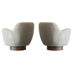 Kagan-Dreyfuss Swivel Chairs, Model 100A, by Vladimir Kagan