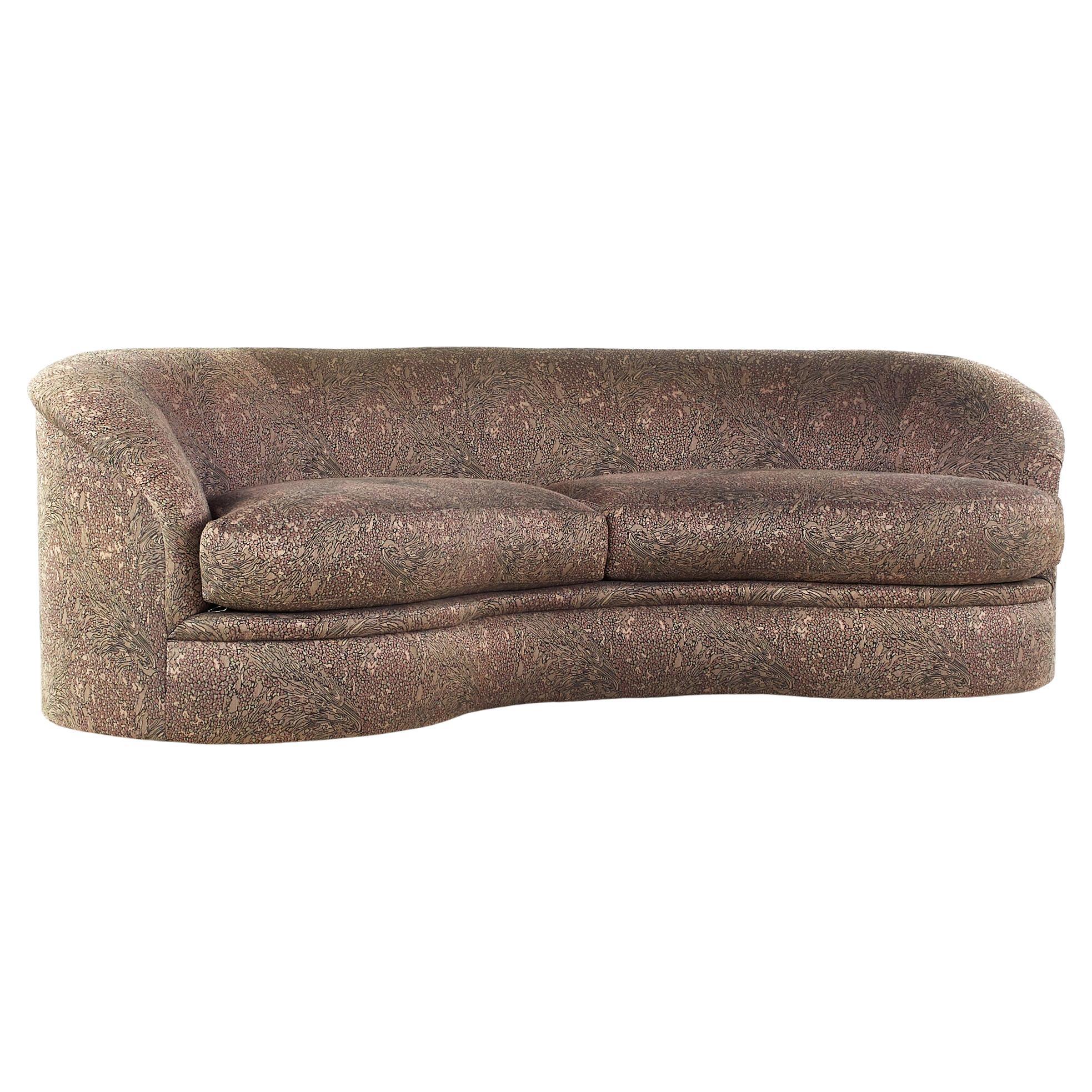 Kagan for Directional Mid Century Kidney Sofa For Sale