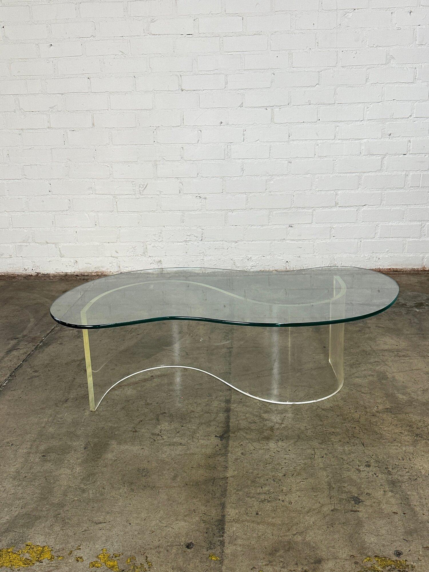 Kagan Style Biomorphic Coffee Table For Sale 4