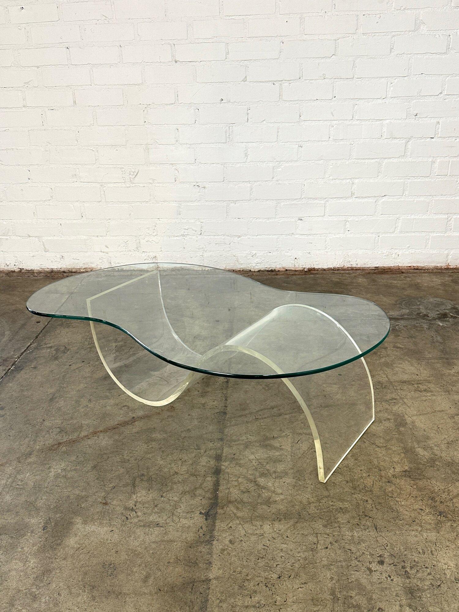 Kagan Style Biomorphic Coffee Table For Sale 6