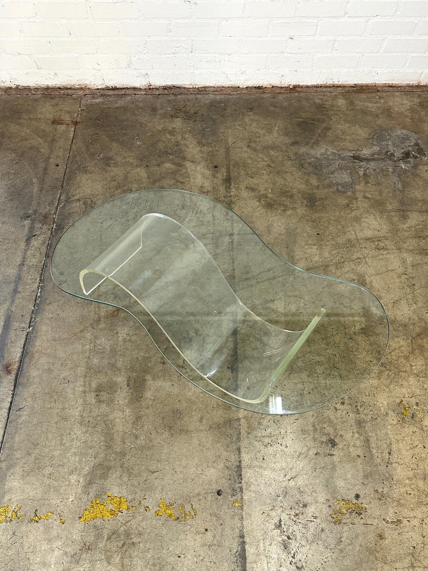 Kagan Style Biomorphic Coffee Table For Sale 8