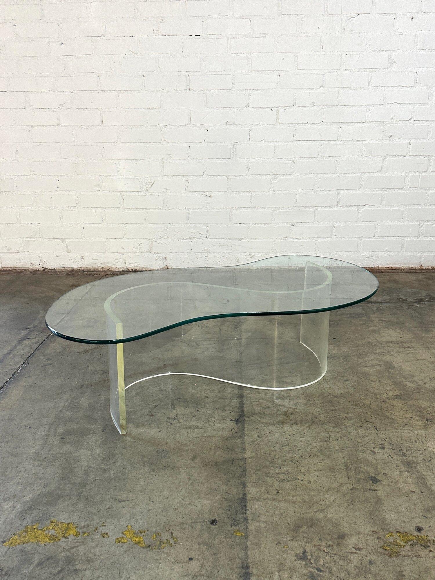 Kagan Style Biomorphic Coffee Table For Sale 9