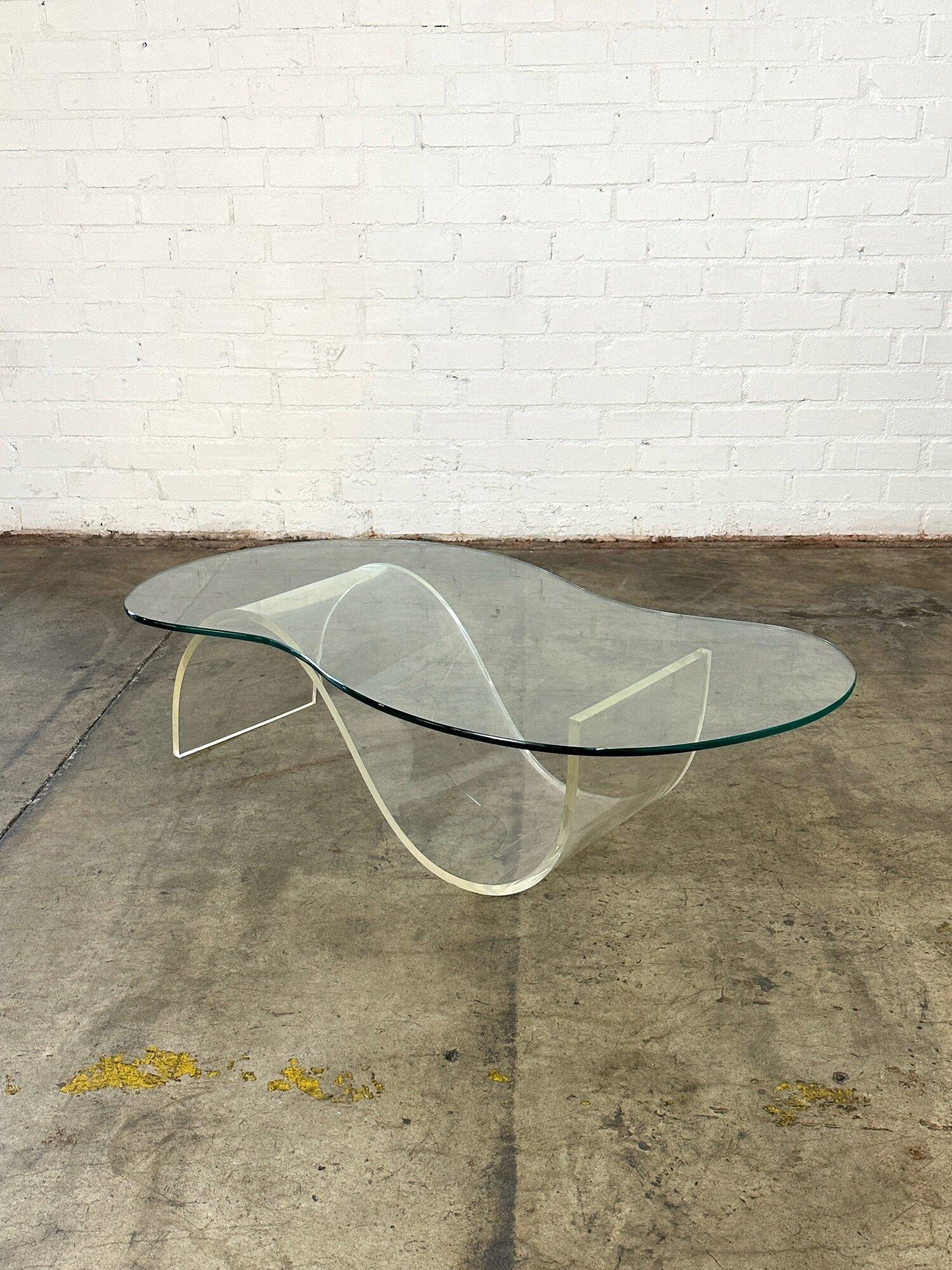 Kagan Style Biomorphic Coffee Table For Sale 13