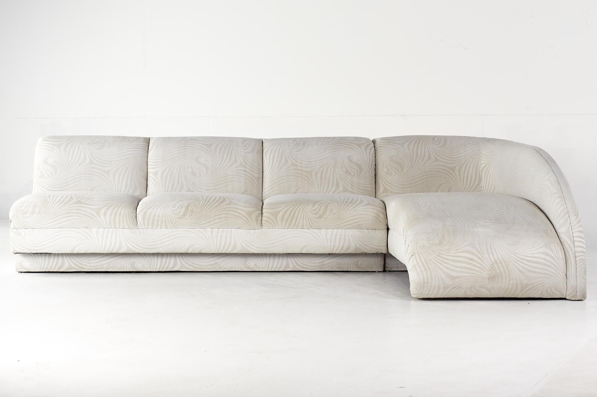 Preview Sechsteiliges Sofa mit Chaise aus der Mitte des Jahrhunderts (Moderne der Mitte des Jahrhunderts) im Angebot