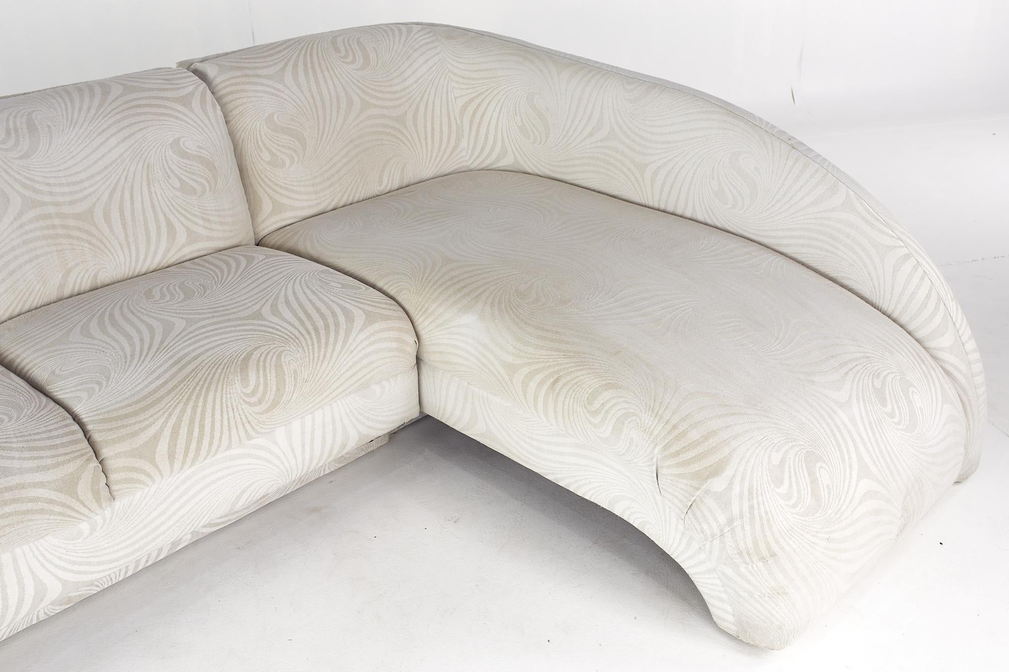 Preview Sechsteiliges Sofa mit Chaise aus der Mitte des Jahrhunderts (Ende des 20. Jahrhunderts) im Angebot