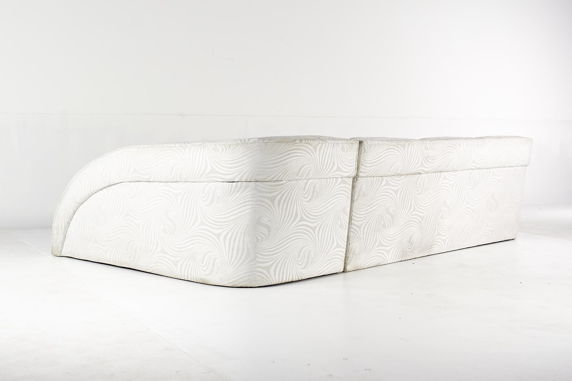 Preview Sechsteiliges Sofa mit Chaise aus der Mitte des Jahrhunderts (Polster) im Angebot