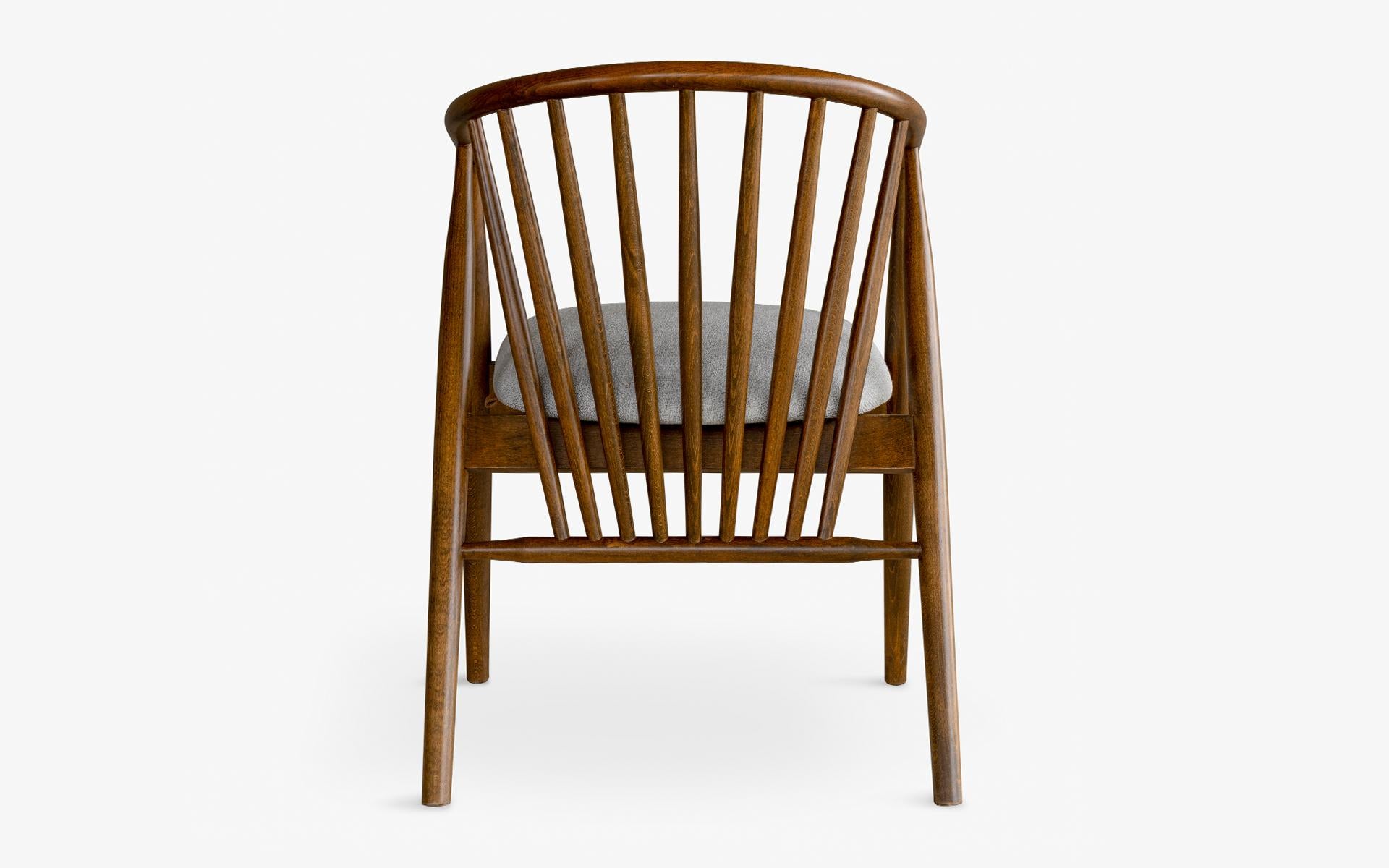 Woodwork Kago Wooden Dining Chair, Lagu Selection For Sale
