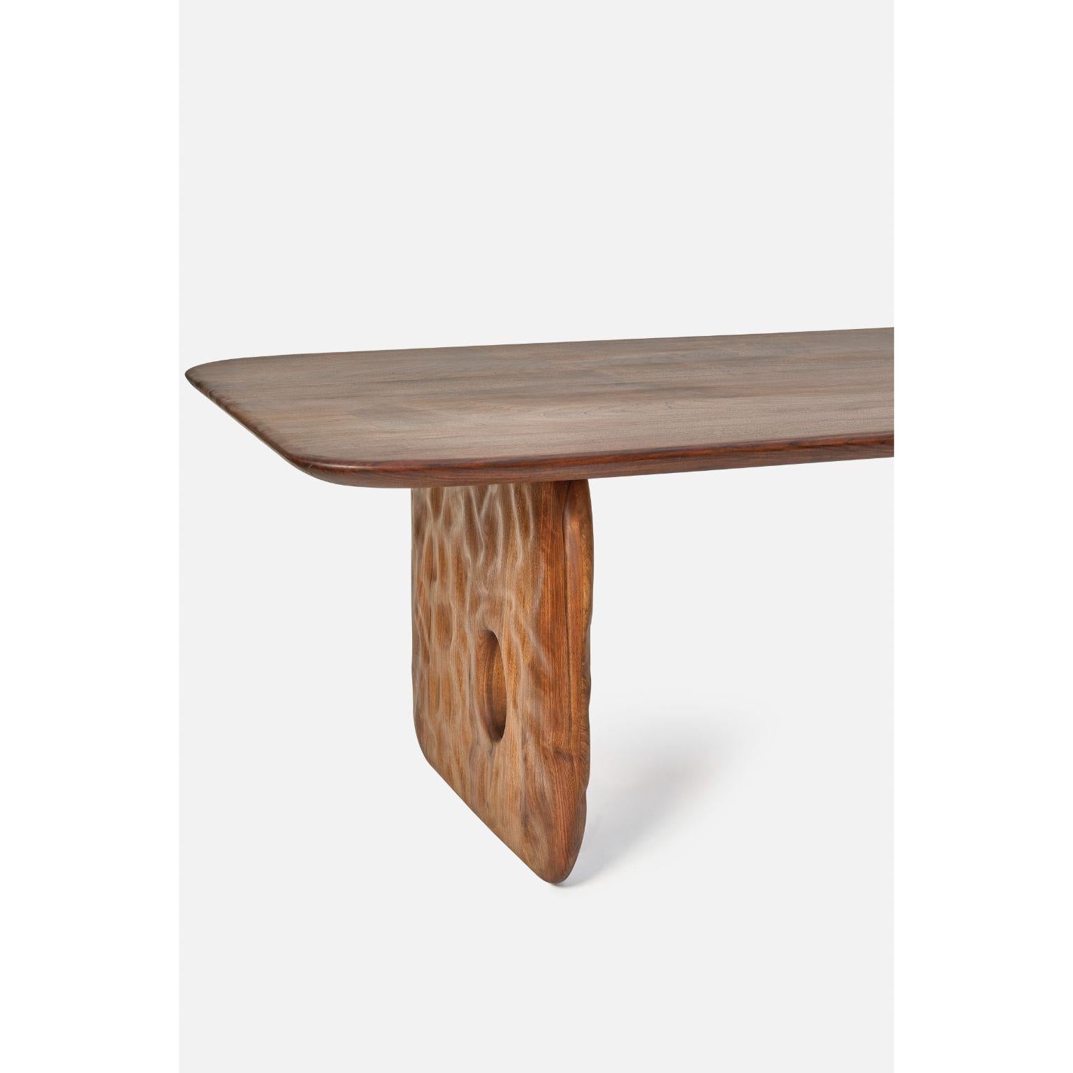 Hand-Crafted Kagrai Dining Table L by Contemporary Ecowood For Sale
