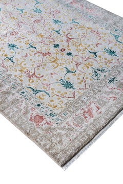 Kahhal Looms Tabriz Spectrum Hand-Knotted 350x250cm Rug