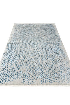 Kahhal Looms Wander "Blue" Hand-Knotted 300x200 Rug