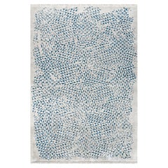 Kahhal Looms Wander "Blau" Handgeknüpfter Teppich 300x200