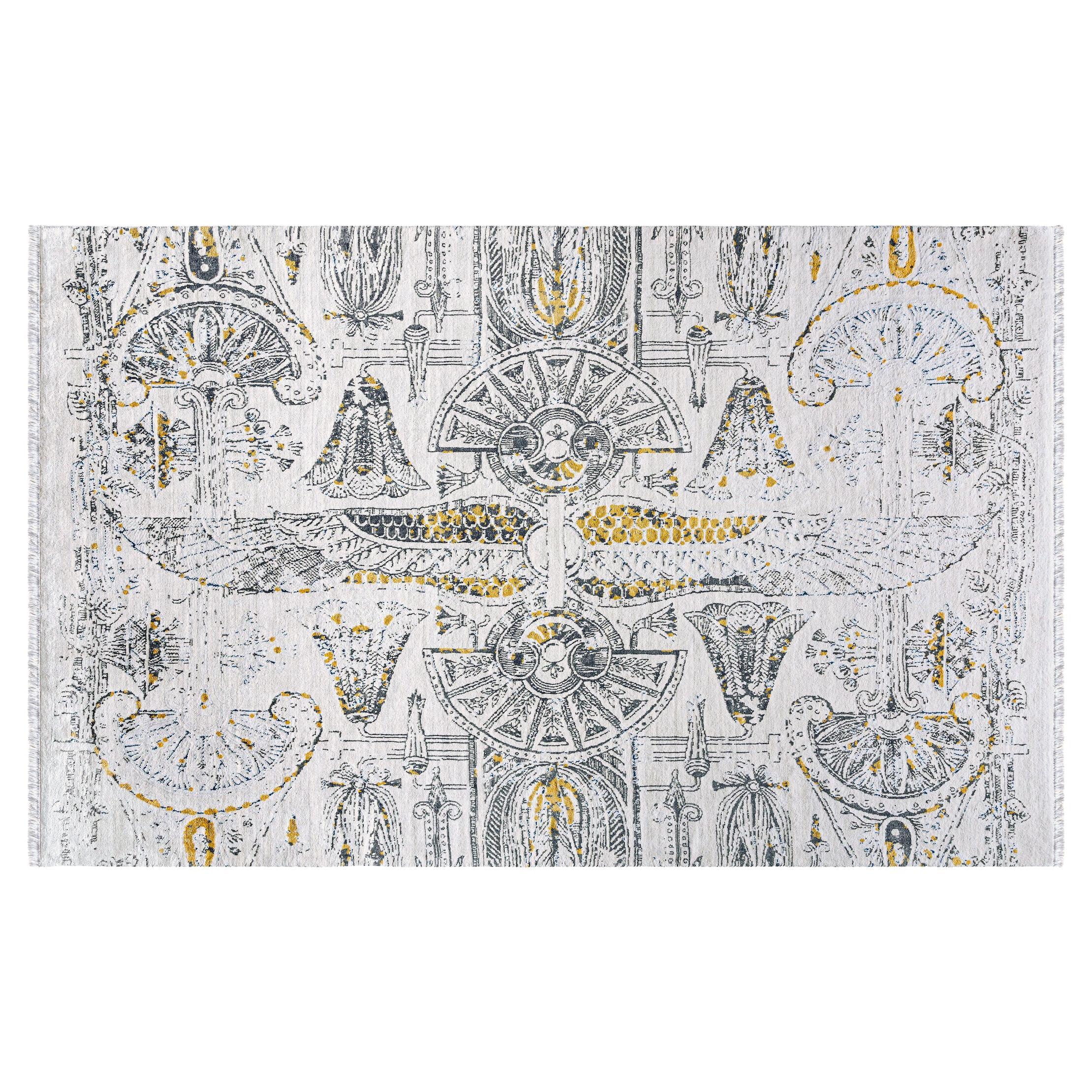 Kahhal Looms Wings Hand-Knotted 300x200cm Rug by Shosha Kamal
