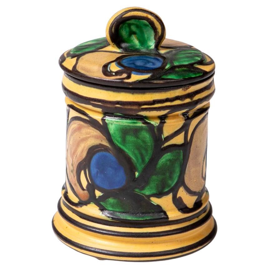 Kähler ceramic jar with lid