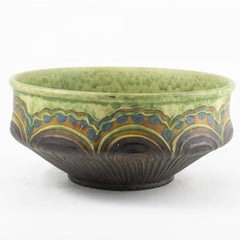 Kähler, Danish Art Nouveau Ceramic Bowl