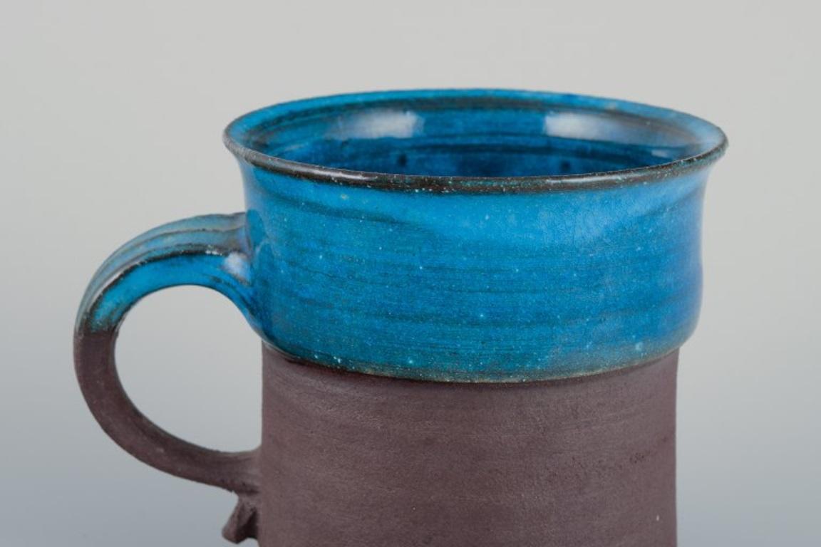 Danish Kähler, Denmark. Bowl and mug in ceramic. 1960s/70s For Sale
