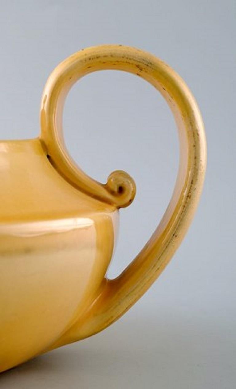 uranium glass teapot
