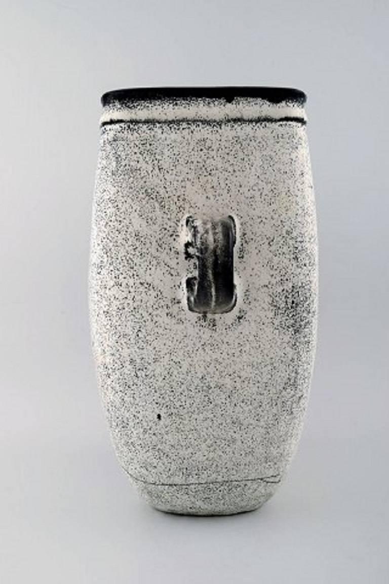 Danish Kähler, Denmark, Glazed Large Stoneware Vase, Nils Kähler, 1960s