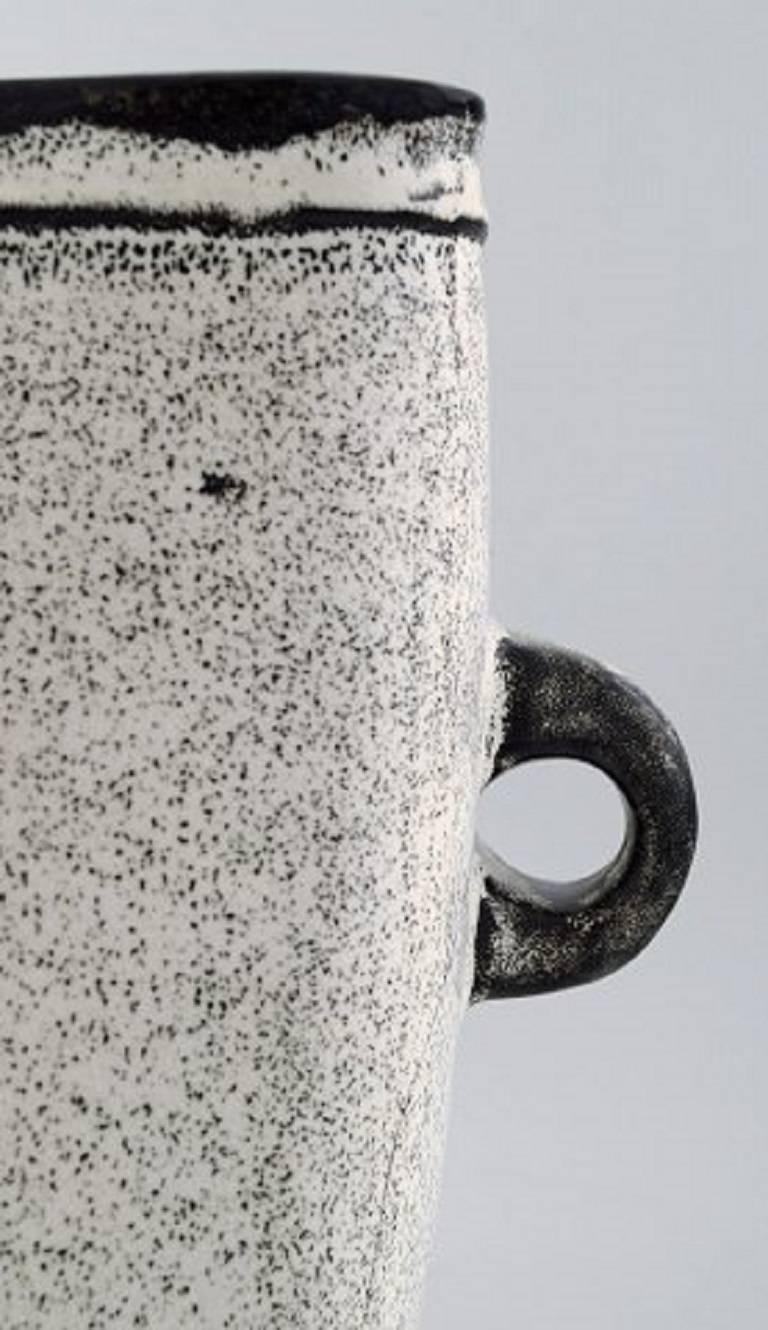 Mid-20th Century Kähler, Denmark, Glazed Large Stoneware Vase, Nils Kähler, 1960s