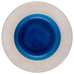 Vintage Kähler, Denmark, Glazed Stoneware Dish 1960s, Designed by Nils Kähler
