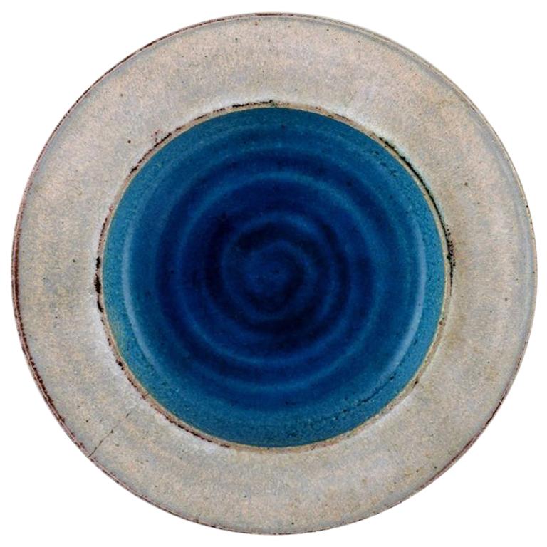 Kähler, Denmark, Glazed Stoneware Dish from 1960s, Designed by Nils Kähler