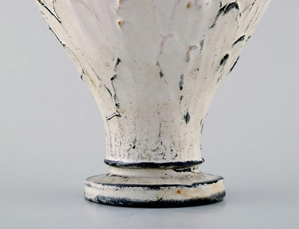 Kähler, Denmark, Glazed Vase, 1930s, Designed by Svend Hammershøi In Excellent Condition In Copenhagen, DK