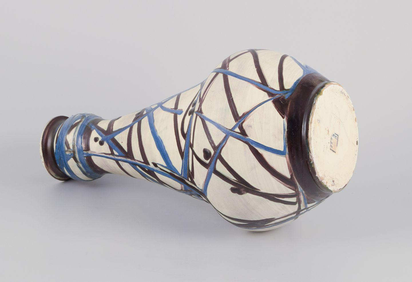 Kähler, Dänemark. Große Bodenvase aus Keramik. 1930s (Mitte des 20. Jahrhunderts) im Angebot