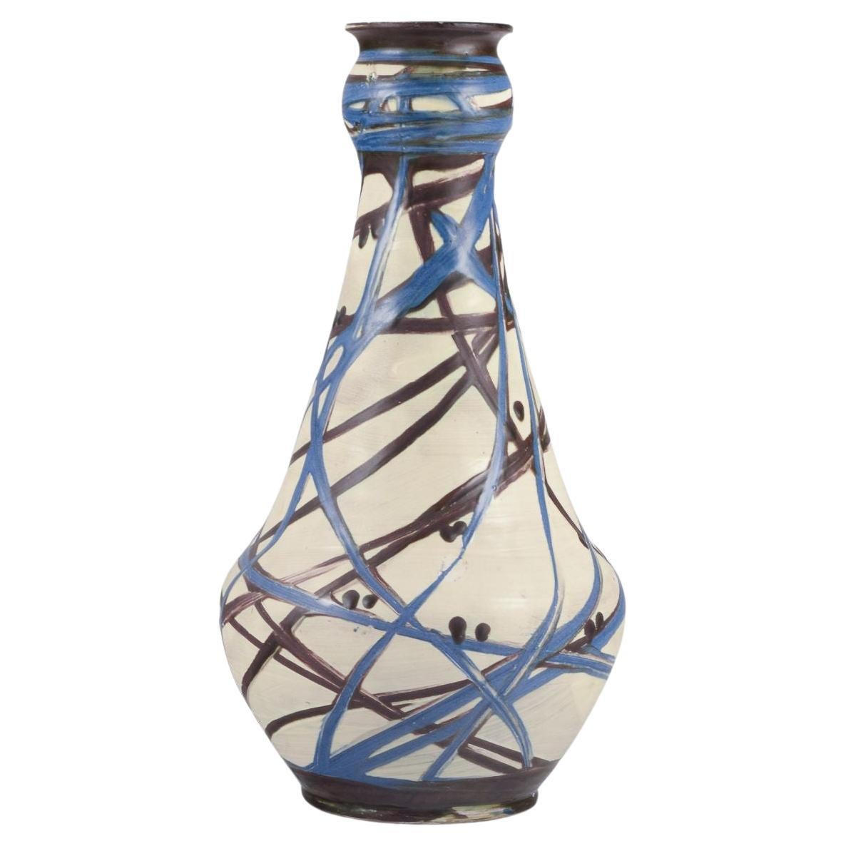 Kähler, Dänemark. Große Bodenvase aus Keramik. 1930s im Angebot