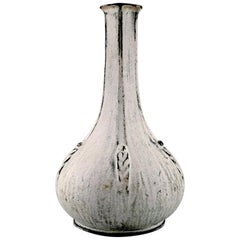 Kähler, Denmark, Large Glazed Vase, 1930s, Designed by Svend Hammershøi