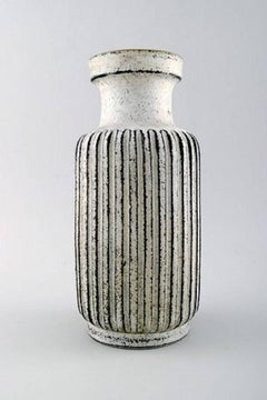 Kähler, Denmark, Large Glazed Vase, 1930s, Designed by Svend Hammershoi