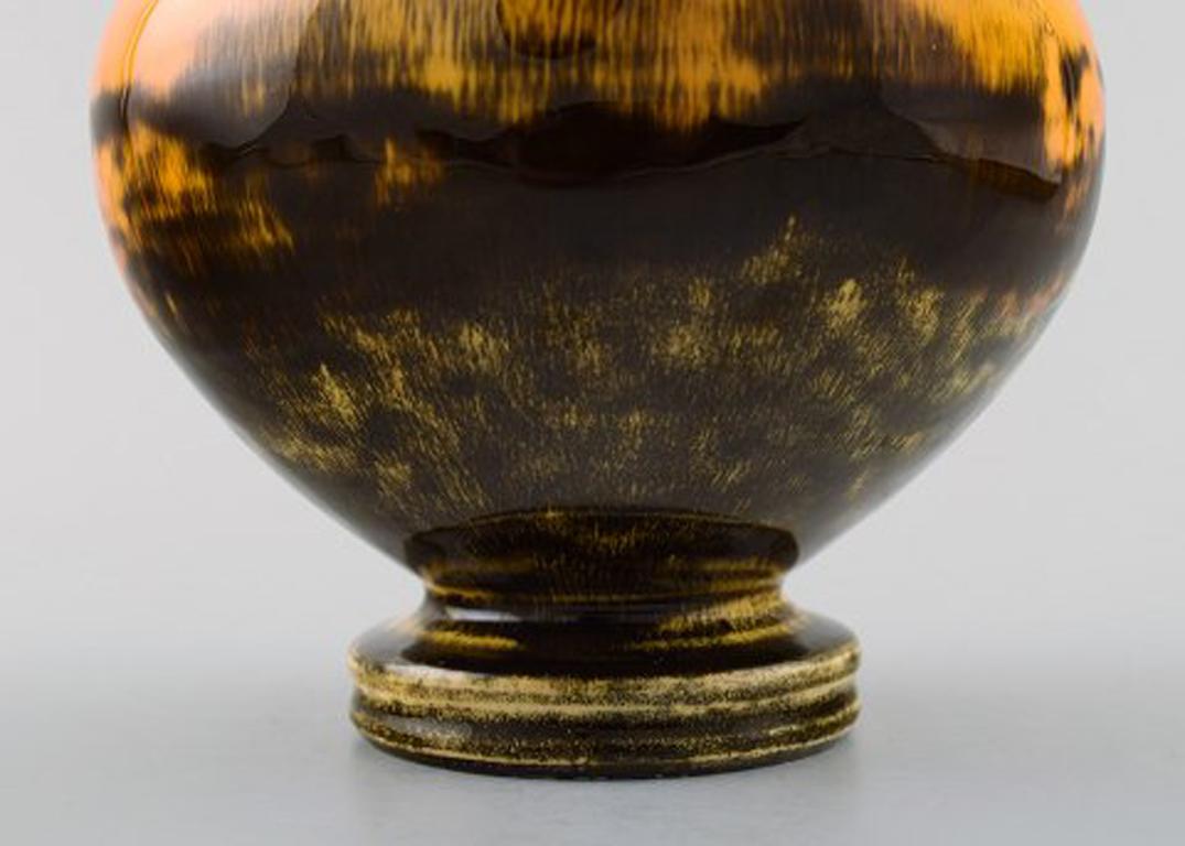 Danish Kähler, Denmark, Svend Hammershoi, Glazed Stoneware Vase